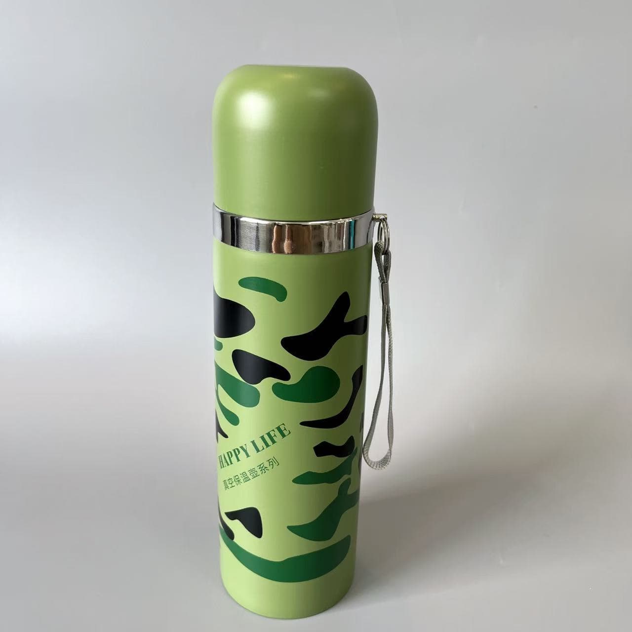 304 Double-layer Stainless Steel Vacuum Bullet Insulated Mug Gift Stock Outdoor Portable Water Cup Camo Military Training Cup
