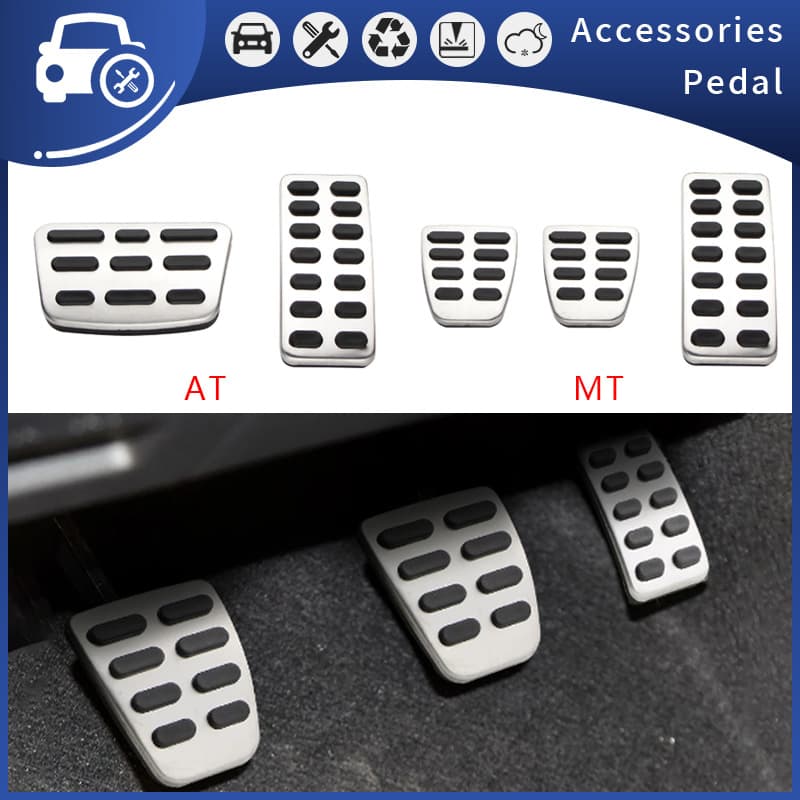 Modern Hyundai Elantra Pedals Stainless Steel Brake Throttle Boarding for Car Modification Accessories Suitable for Hyundai Elantra