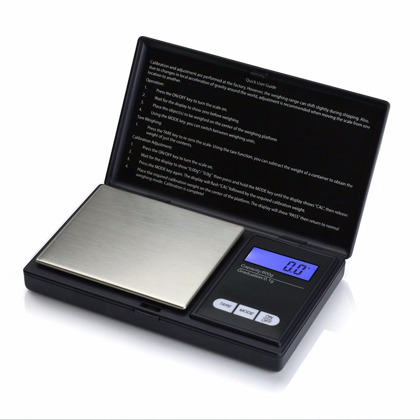 Precision Miniature Electronic Scale 0.01g Gold Jewelry Weighing CX258 Compact Digital Gram Balance for eBay Amazon Wish