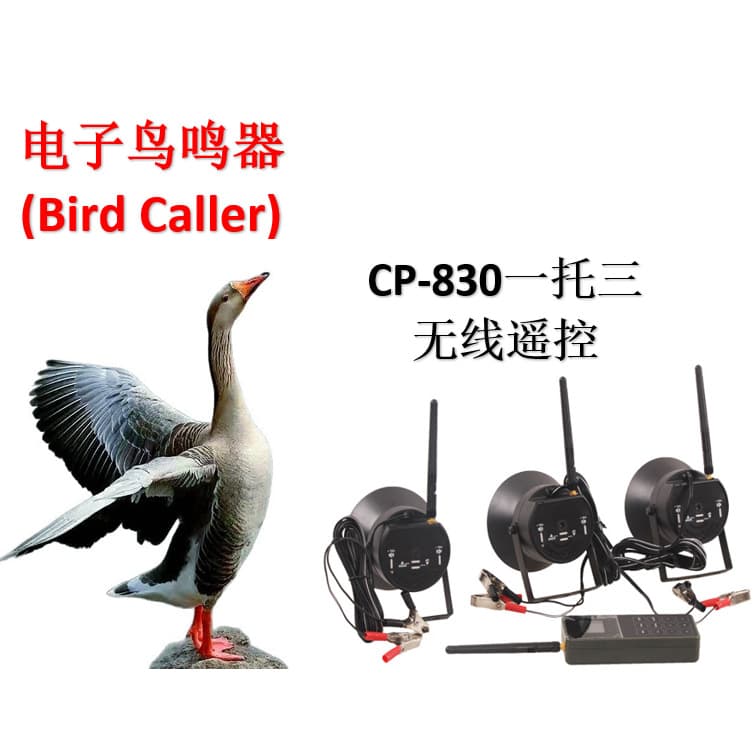 Middle East and Africa Best-Selling Electronic Player MP3 Amplifier with Remote Control Bird Repellent One-To-Three Bird Caller