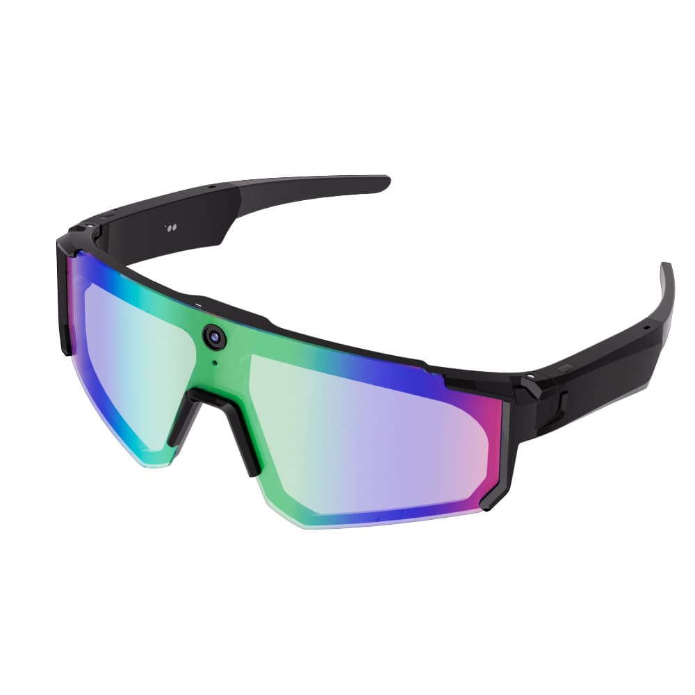 AI Camera Glasses Cycling Outdoor Sports Smart Glasses with Camera Eyewear Goggles Photo Video Recording Translation