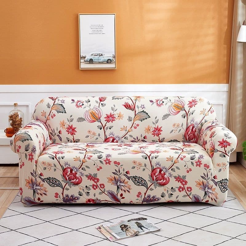 All-inclusive elastic sofa cover, universal sofa cover, simple four-season universal sofa cushion, full cover fabric, anti-cat print