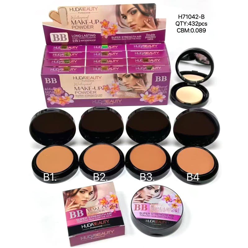 Huda Beauty Make-Up Powder Matte Face Concealer Long-Lasting Waterproof Setting Powder