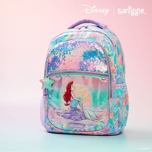 Australian Smiggle Backpack Mermaid Design Large Capacity School Bag for Kids Boys Girls Back-to-School Gift