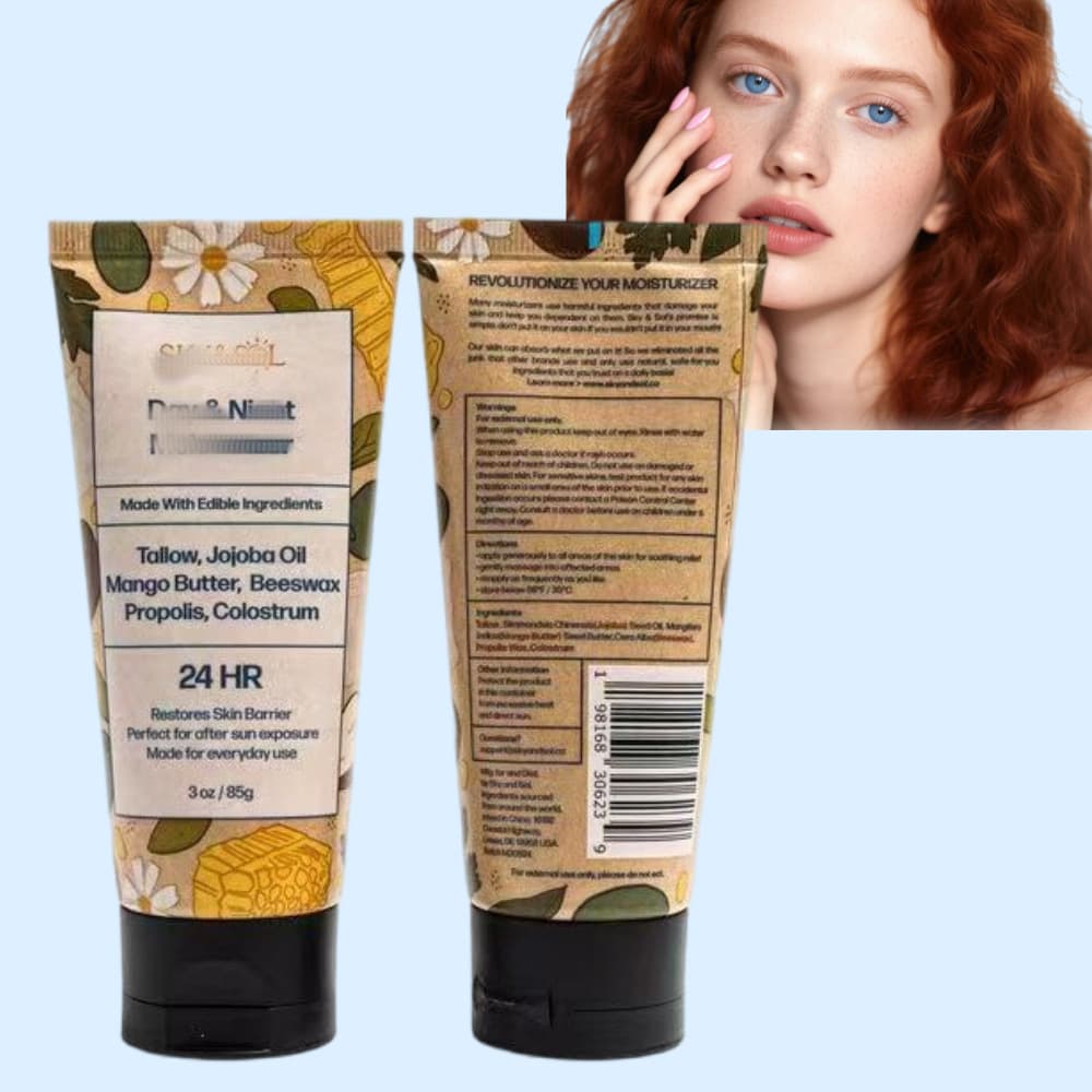 Face & Body Mineral Sunscreen Moisturizing, Smooth, Natural, Lightweight