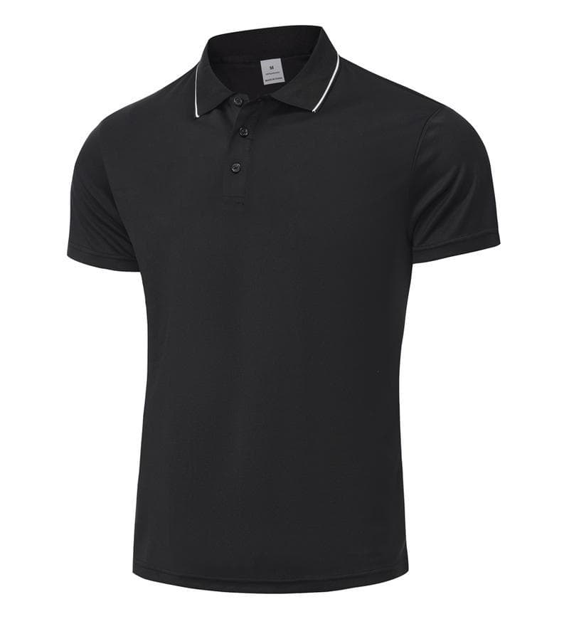 Summer Polo Shirt Quick-Dry Cross-Border Turn-Down Collar Short-Sleeve Promotional Shirt Cultural Shirt Ice Silk Cool Touch Embroidered Logo Print