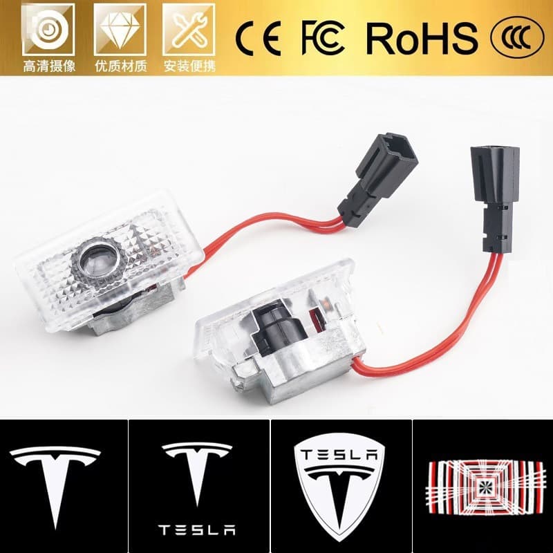 Compatible with Tesla Welcome Light Model 3 Model X Model S Model Y Door Light Projection Light