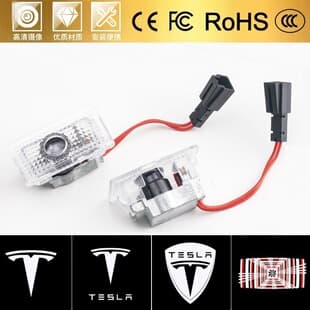 Compatible with Tesla Welcome Light for Model 3 Model X Model S Model Y Door Light Projection Lamp