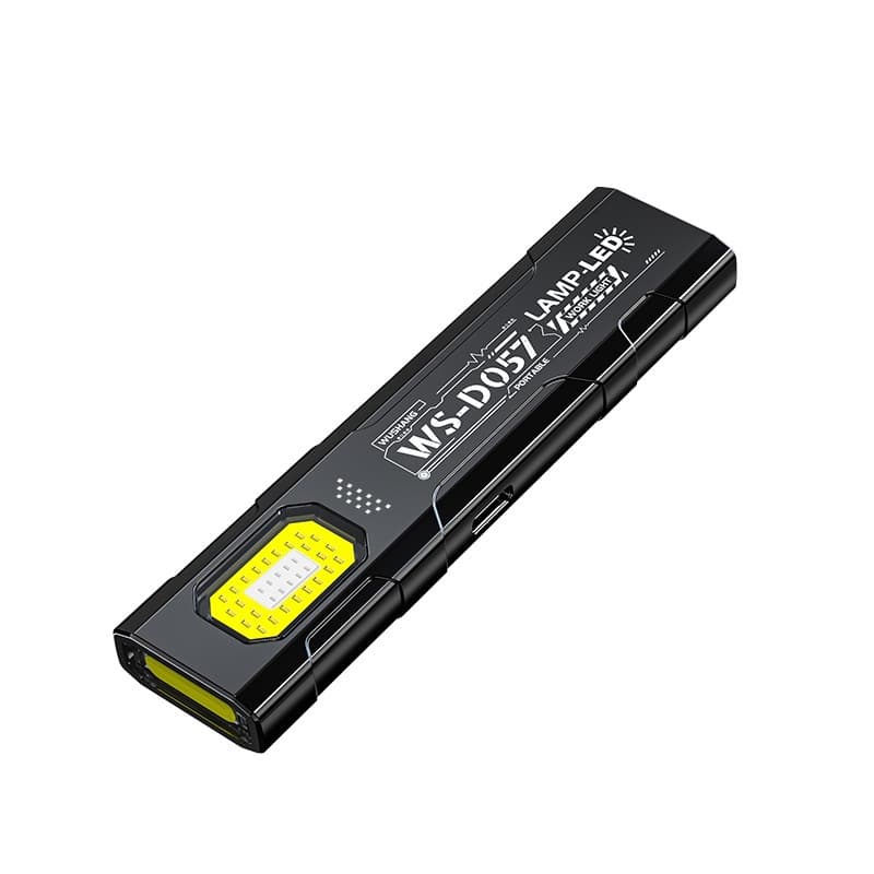 New Cross-Border Multifunctional Car Emergency Light, High-Power Magnetic Flashlight, Portable Rechargeable, Essential for Car Tool Kit