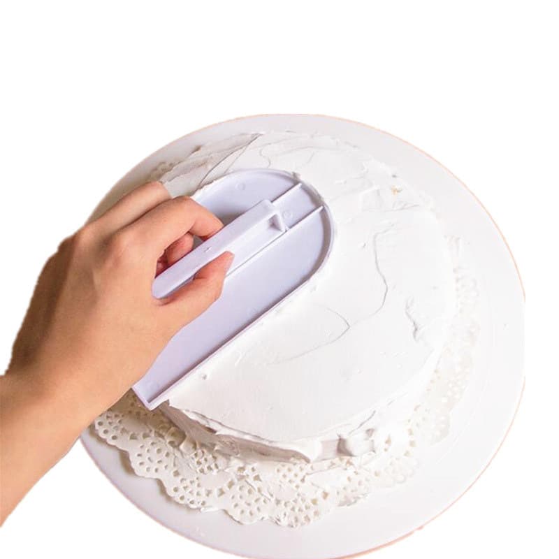 Cake Surface Smoother Cream Spatula Fondant Cake Leveling Tool