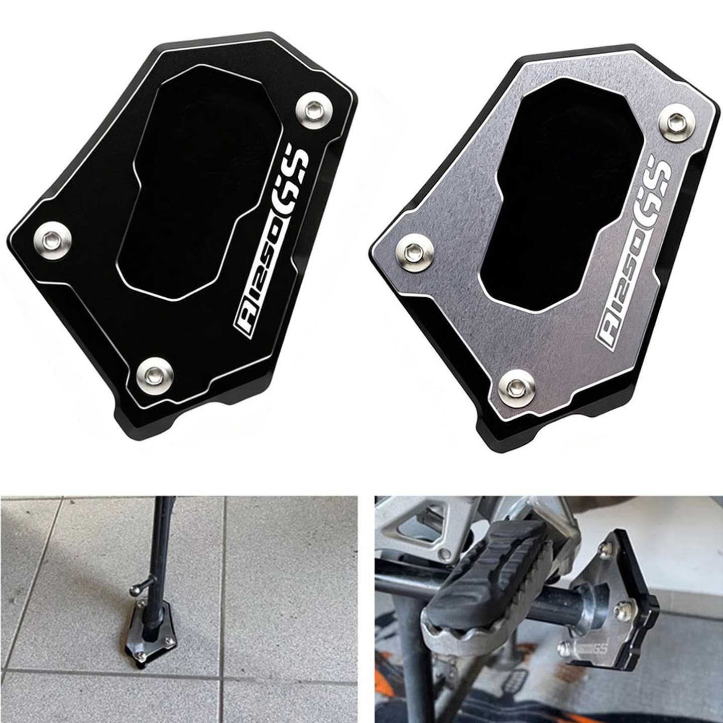 Suitable for BMW R1200/R1250GS Adv Rallye motorcycle enlarged footrest modification accessories