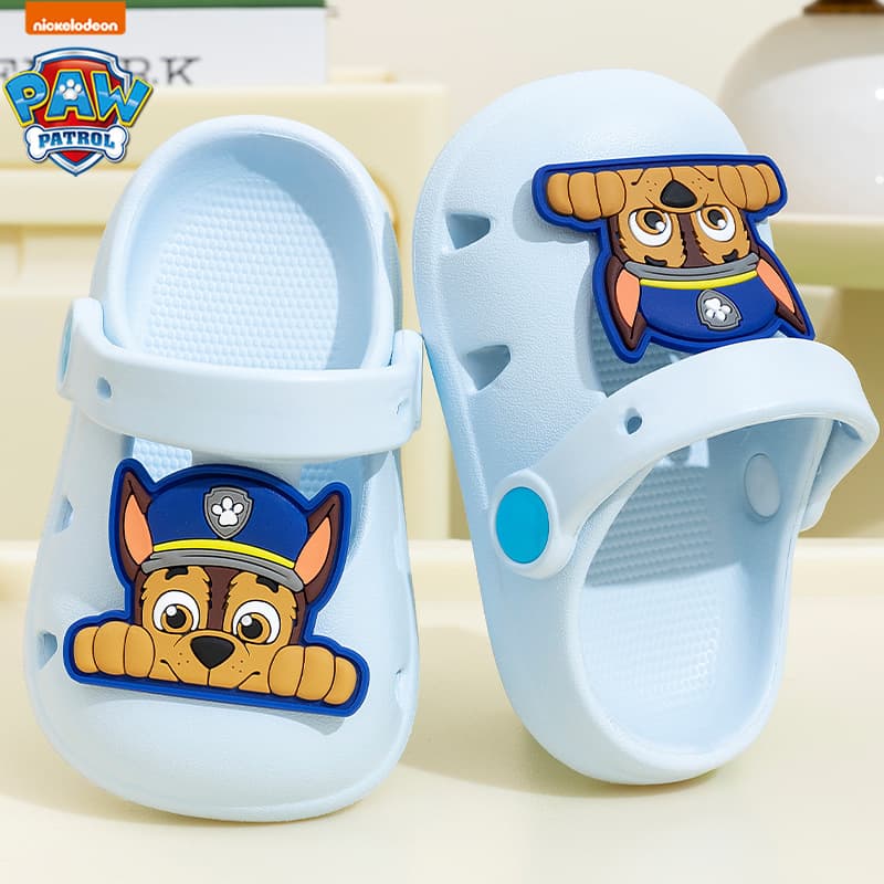 Paw Patrol Kids Crocs Sandals for Girls 2025 Summer New Anti-Slip Toddler Outdoor Beach Boys Sandals