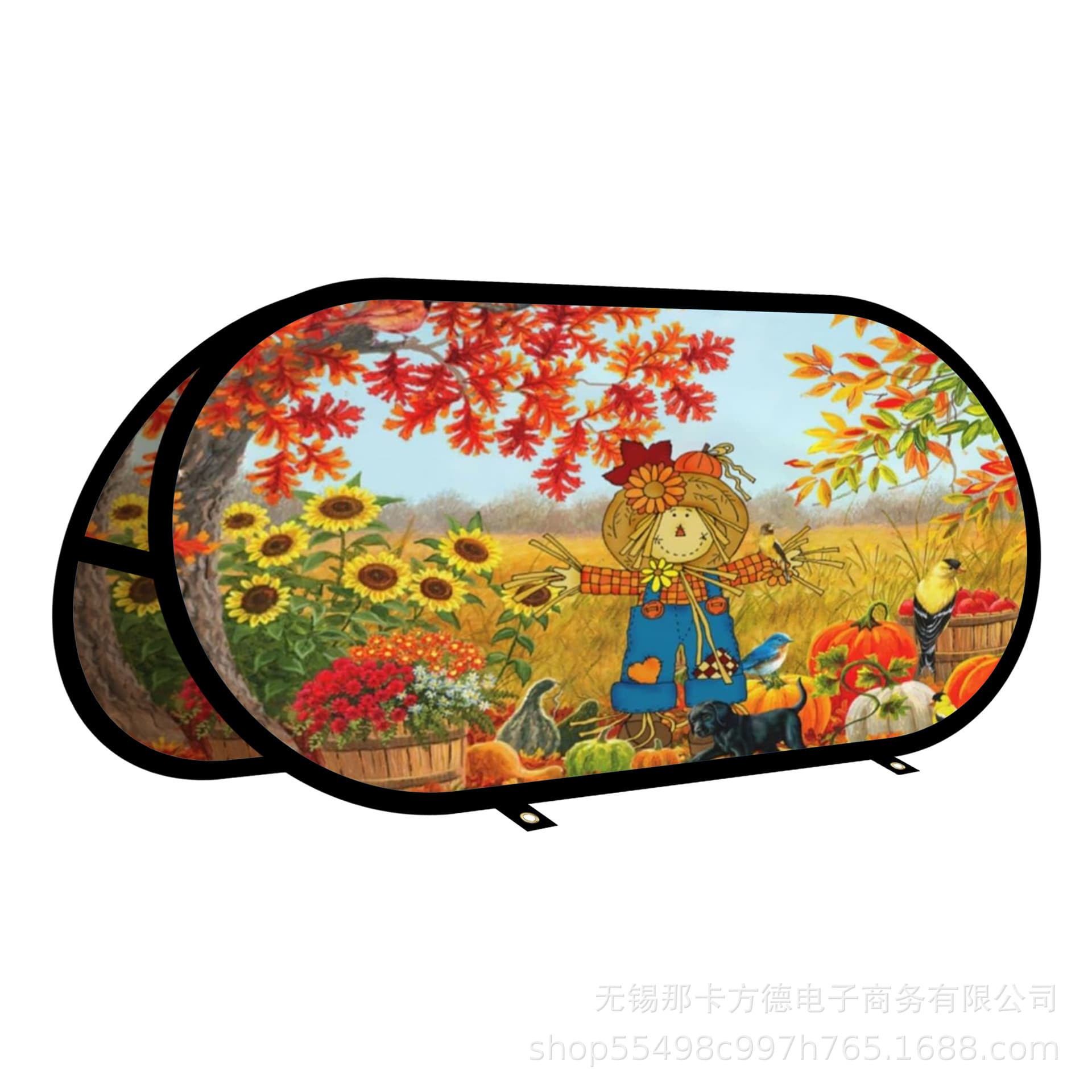 New Product Sale - Warp Knit Fabric Material - Thanksgiving Style A Screen - Various Shapes and Sizes - Customizable with Your Design