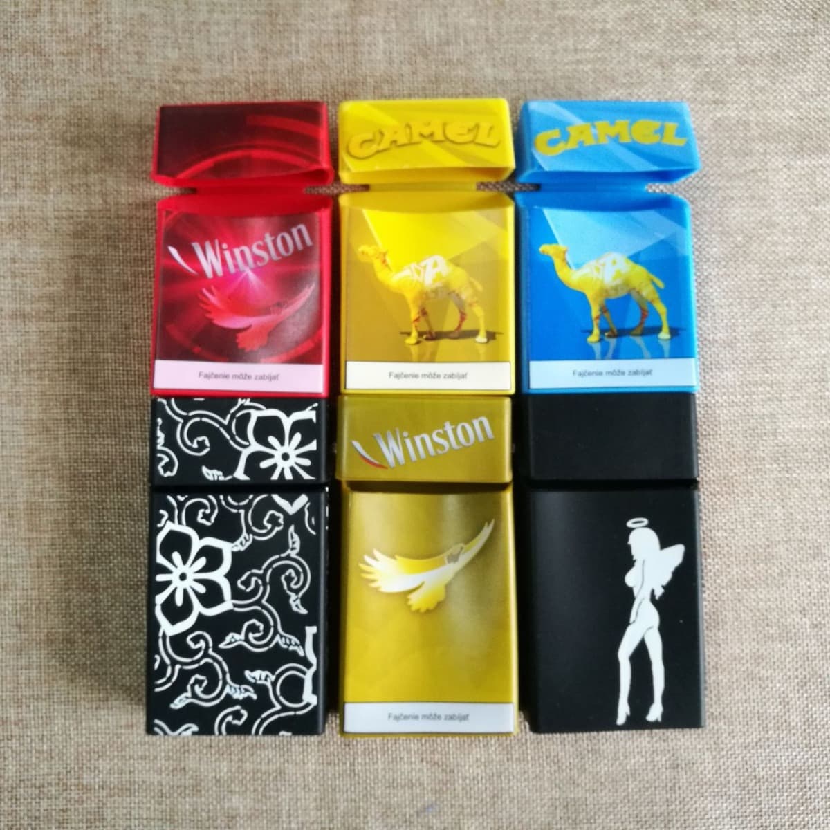 Silicone Cigarette Case Silicone Cigarette Case Cover Glow-in-the-Dark Waterproof Cigarette Sleeve Gift Silicone Case Heat Transfer Silicone Case