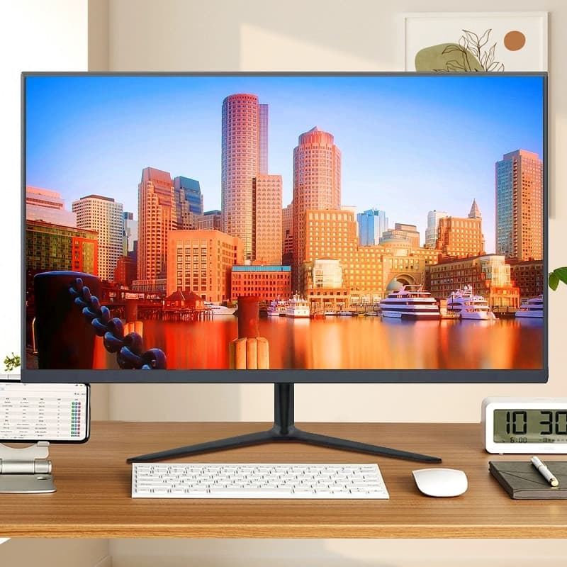 Monitor 19-22-24 inch Desktop Computer Display Screen LCD HD HDMI Flat Ultra-thin
