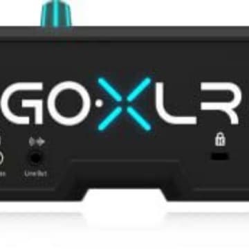 TC Helicon Go XLR Sound Card Online Broadcasting Platform with 4-Channel Mixer