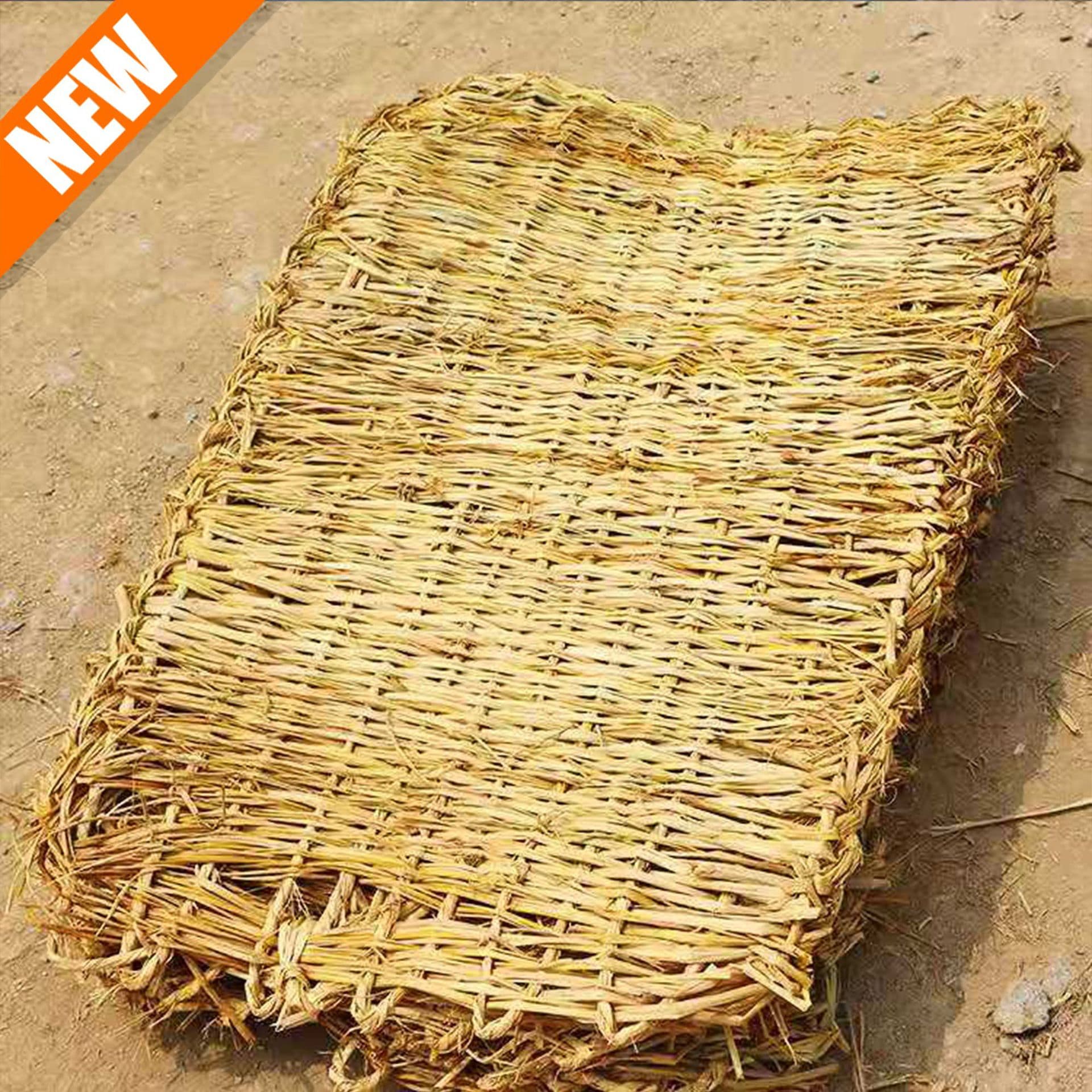 Factory Supply Anti-Slip Straw Mat, Winter Anti-Slip Straw Bag, Straw Sack, Flood Control Slope Protection Engineering Straw Bag, Straw Mat