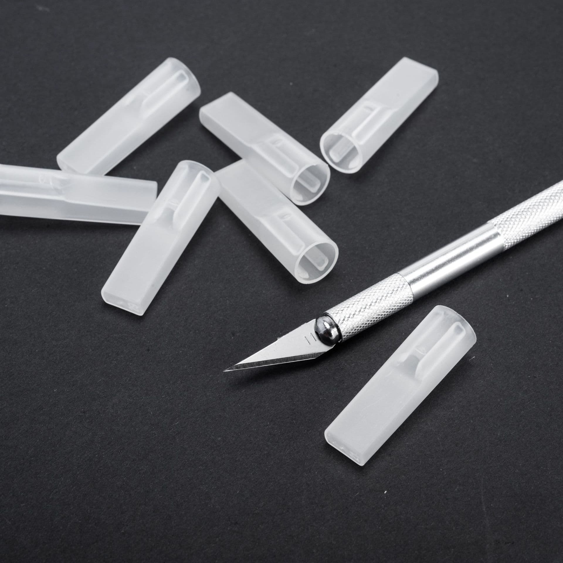 Factory Direct Engraving Pen Cap, Engraving Pen Sleeve, Journal Engraving Knife Accessories, Plastic Transparent Engraving Knife Pen Cap