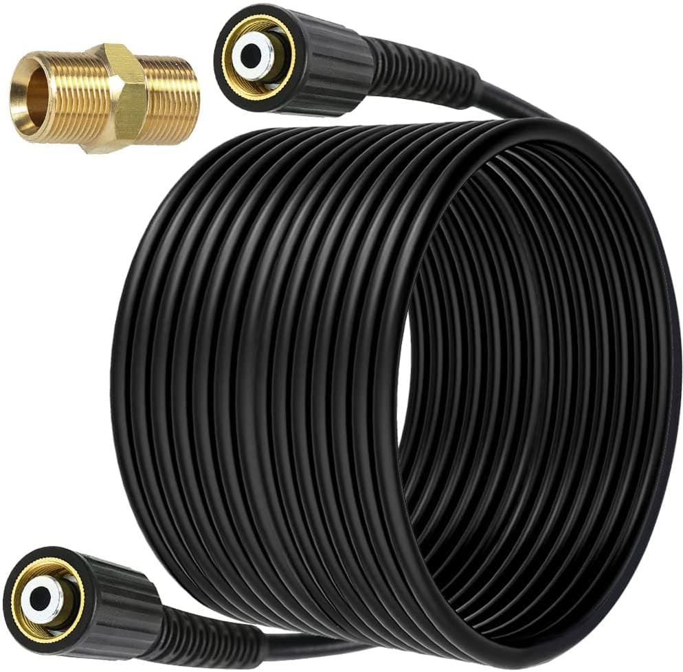 15M M22 High Pressure Washer Hose 1.0/44inch 0PSI Electric Pressure Washer Hose