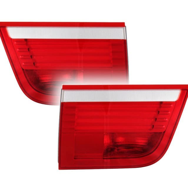 Compatible with BMW X5 E70 Tail Light Rear Tail Light Half Assembly X5 E70 Inner Tail Light Housing Lens Cover