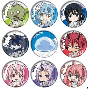 About My Reincarnation into a Slime Anime Cosplay Badge Pin Brooch Medal Free Shipping E Style