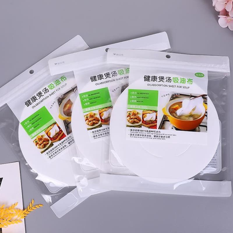 Kitchen Oil Absorbing Paper Baking Paper Kitchen Paper Towel Oil Absorbing Cloth Filter Paper Food Grade Frying Oil Removal Paper