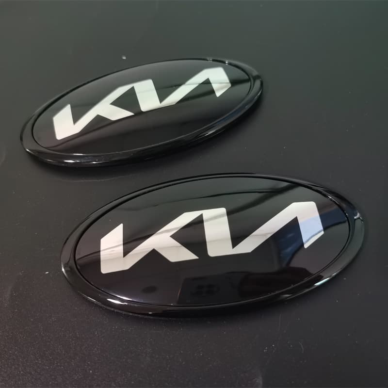 Compatible with new KIA logo, KIA hood front emblem, KIA rear tail emblem, for Sorento K5 Sportage Carens modification