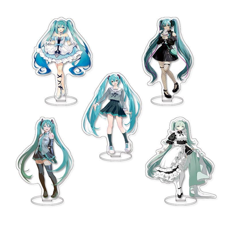 Hatsune Miku brand Miku Snow Hatsune two-dimensional animation peripheral acrylic high-definition ornaments birthday gift