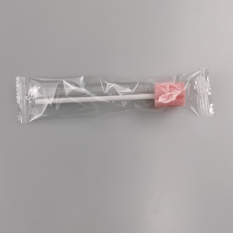Disposable Oral Massage Brush, Oral Training Desensitization, Tongue Coating Cleaning, Oral Care Sponge Sticks, Individually Packaged