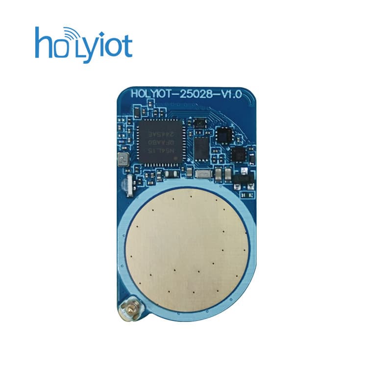 nRF54L15 Low-Power Bluetooth Beacon with Acceleration, Barometric Pressure, Temperature, and Humidity Sensors, Capable of Storing 120,000 Data Points