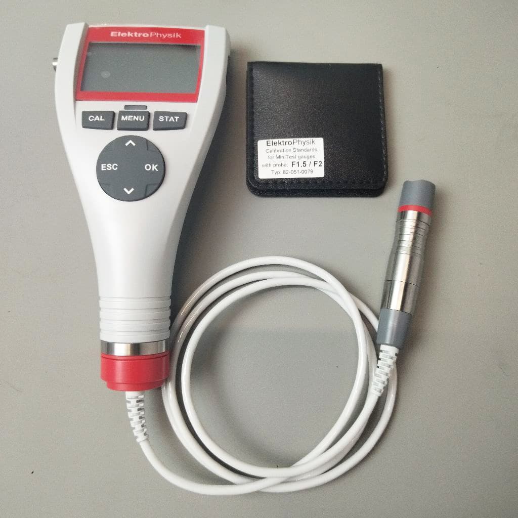 MiniTest745F1.5 coating thickness gauge, Germany EPK portable coating thickness measuring instrument