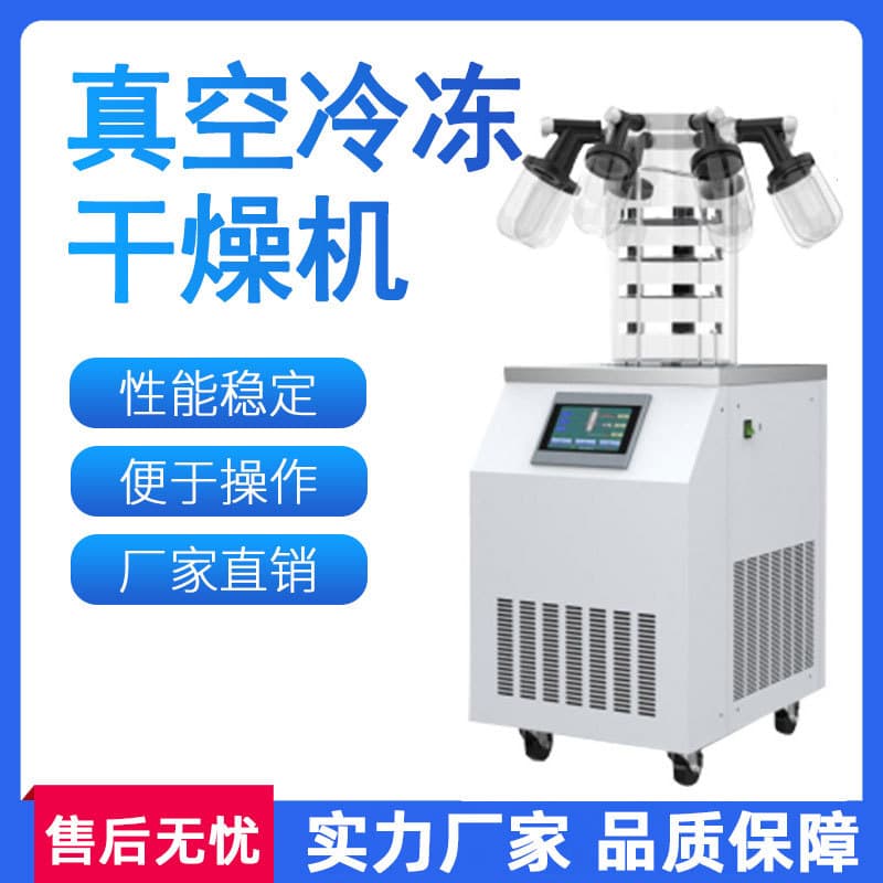 Freeze Dryer Laboratory Food Fruit and Vegetable Soil Vacuum Freeze Dryer Small Freeze Dryer
