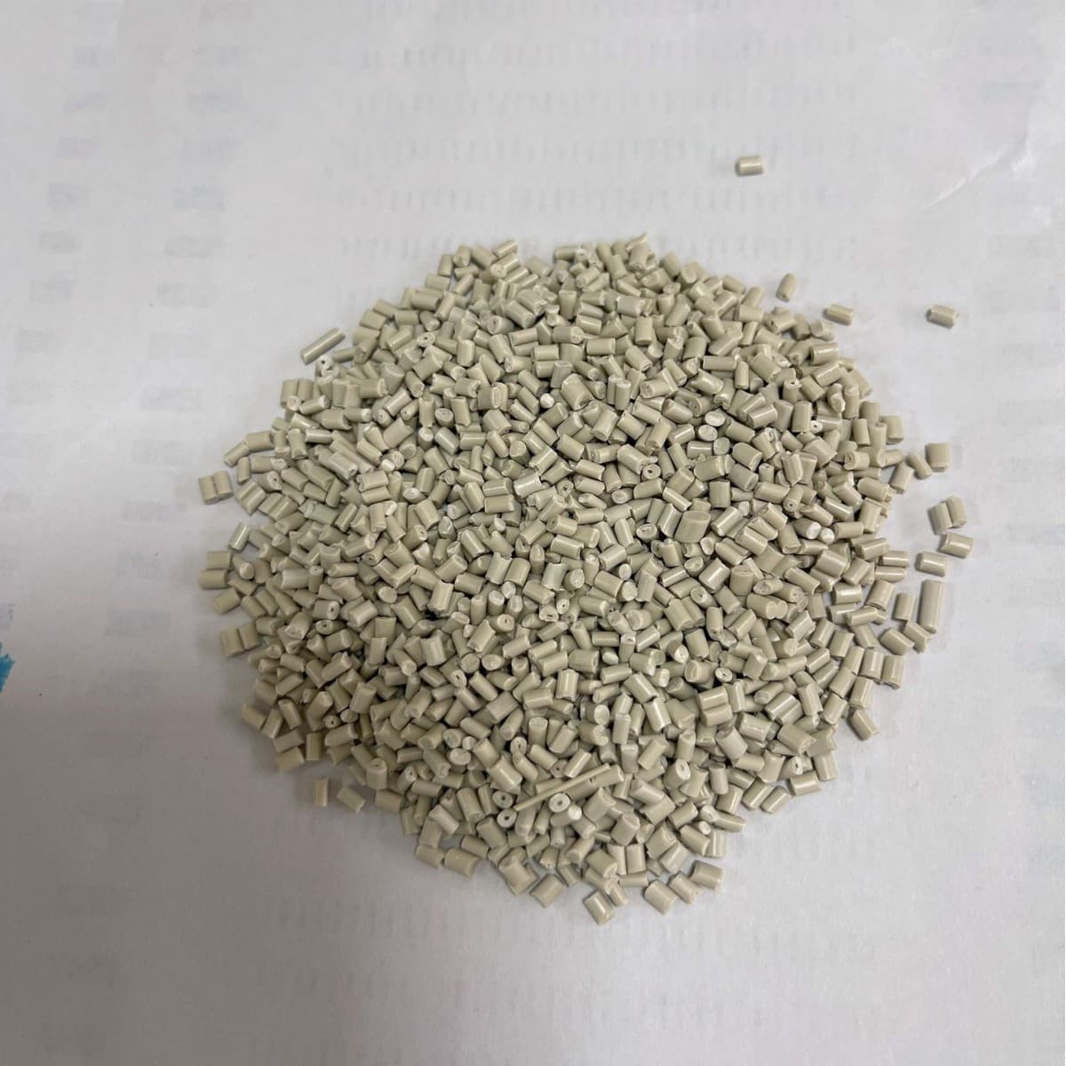 HIPS gray 475 recycled material, PS plastic, polystyrene, for sheet pressing