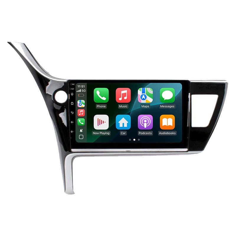 Cross-border Compatible Toyota Corolla 17-19 Android Large Screen Central Control Navigation Bluetooth Carplay