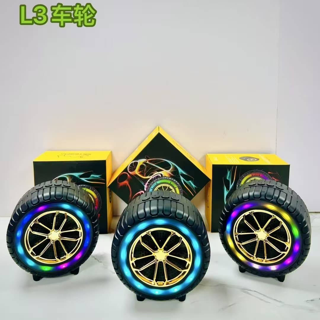 L3 Private Model New Product Wireless Bluetooth Speaker with Colorful Lights TWS Audio Portable Mini Speaker with Card Slot