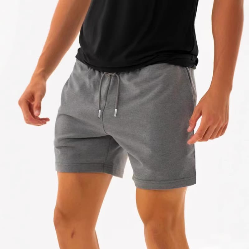 New Cross-Border Men's Beach Shorts Sports Shorts Quick-Dry Running Training Pants with Lining Casual Pants