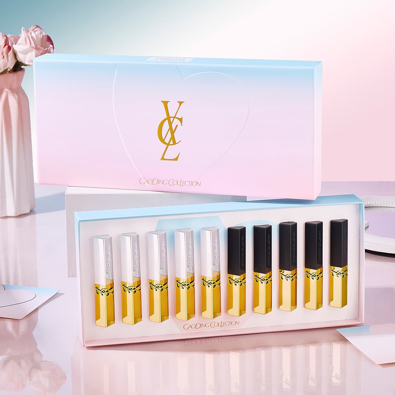 CHXERL All-Star Lipstick Gift Set - New Year Valentine's Day Gift Box, High-Quality Soft Matte Lipstick for a Radiant Complexion