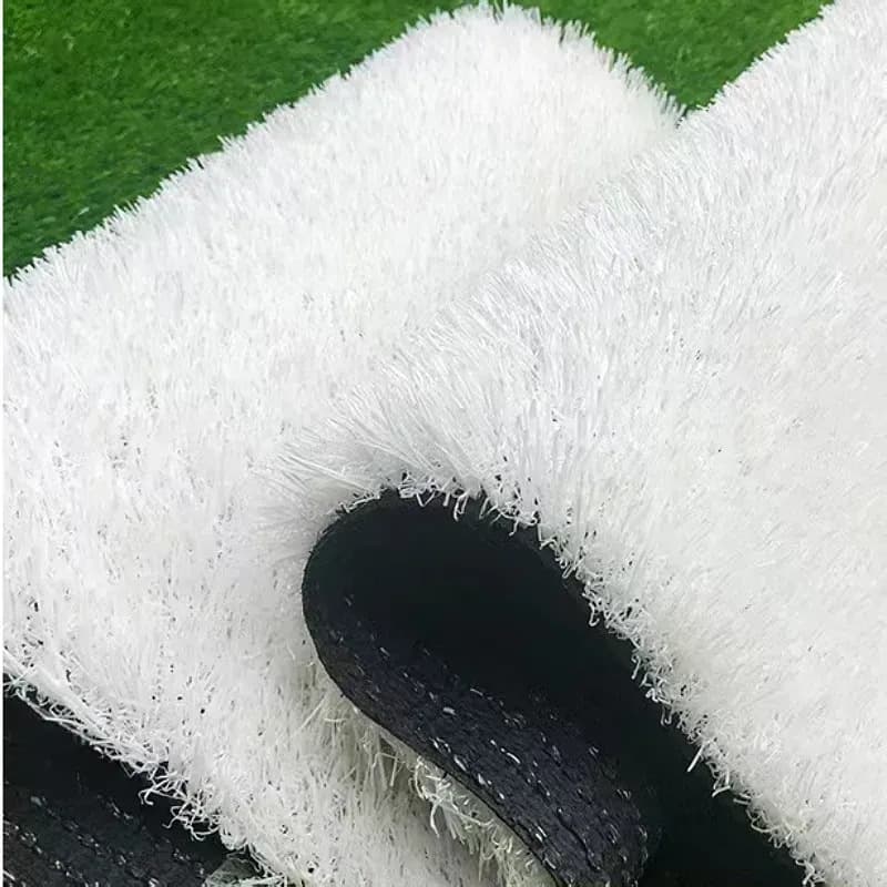 Artificial turf outdoor Christmas snow decoration school football field runway white artificial grass simulation lawn decoration