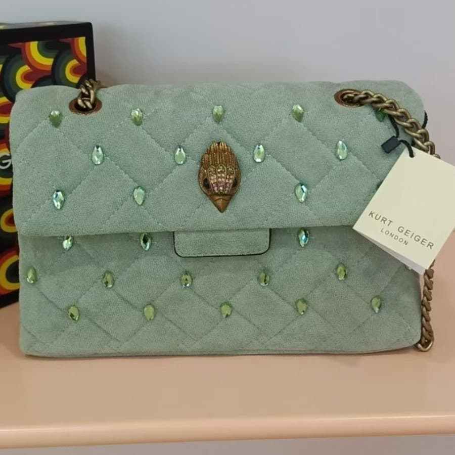Best-selling Diamond Quilted Textured Women's Chain Crossbody Bag, Trendy Eagle Head Design Shoulder Bag, Chanel-style New Arrival