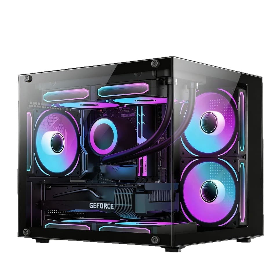 Seaview Chassis Side-Transparent 240 Water Cooling MINI Gaming Computer Case 240