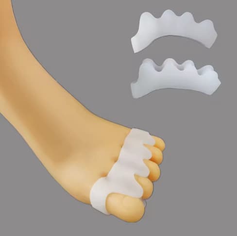 Cross-border Factory Toe Separators - Five-Hole Toe Spacers, SEBS Overlapping Toe Protectors