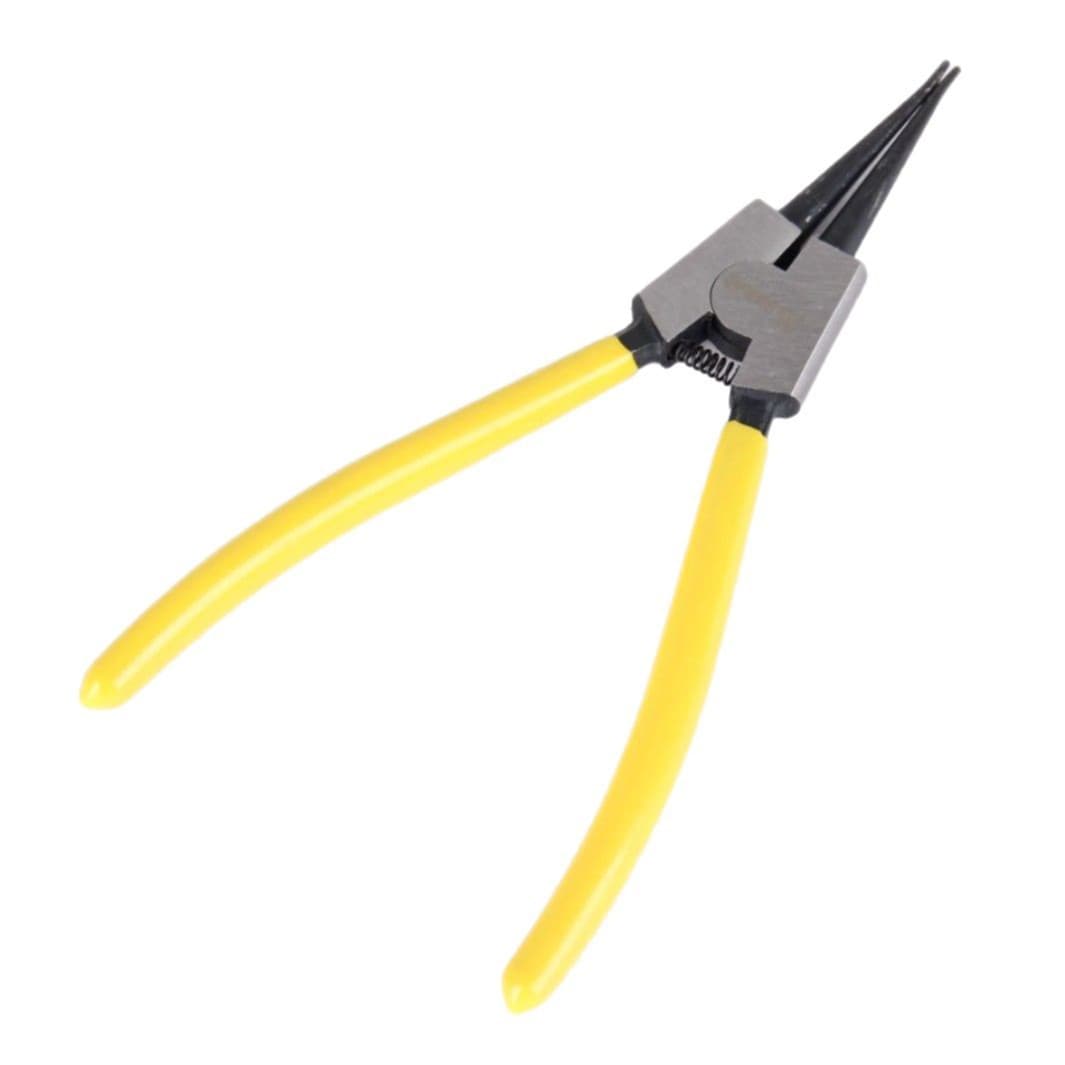 Yinuo 7-inch Single Color Retaining Ring Pliers External/Internal Bent Tip Shaft Spring Installation Removal Pliers