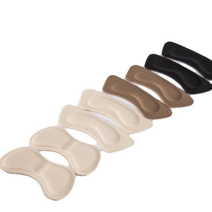 4D Anti-wear Foot Pads Thickened High Heel Shoe Stickers Cushioning Shoe Insoles Half-size Pads Non-slip Stickers
