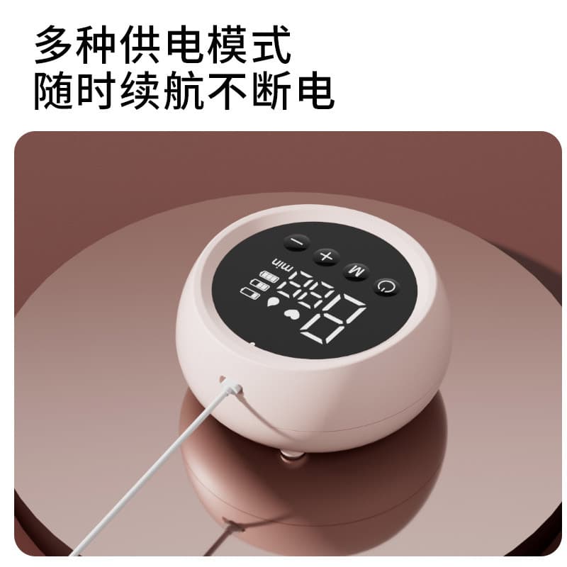 Cross-Border Electric Large Suction Fully Automatic Massage Breast Pump Portable Mother and Baby Breast Pump Silent