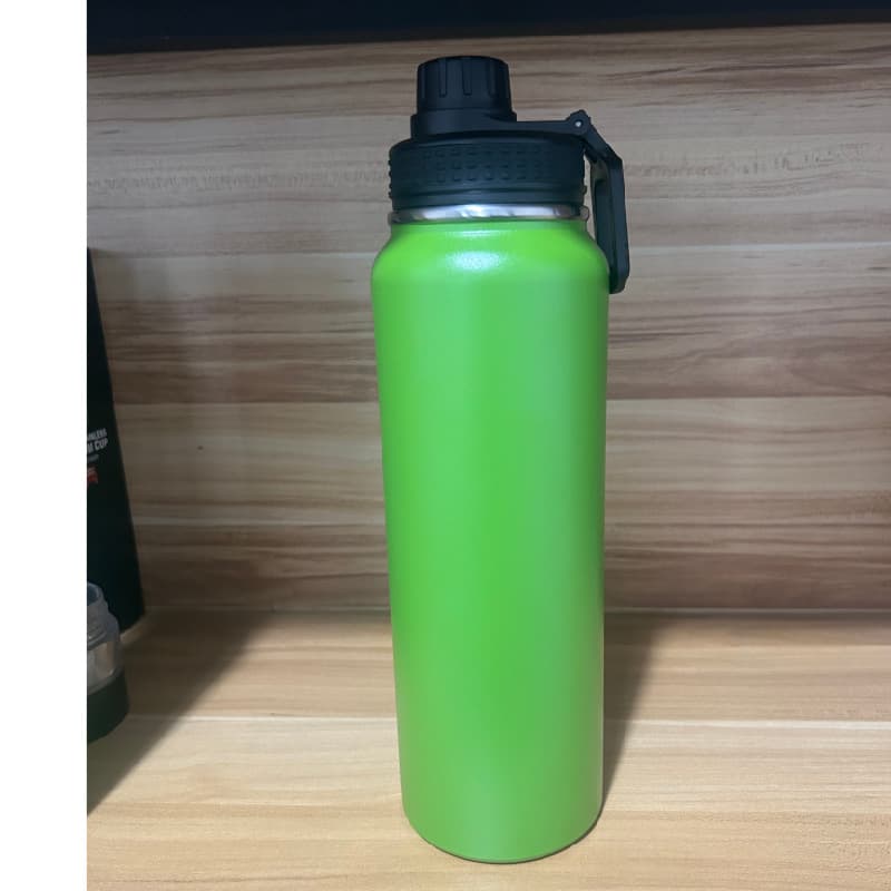 New Cross-Border 304 Stainless Steel Insulated Bottle Large Capacity Outdoor Portable Sports Water Bottle Household Handheld Space Bottle