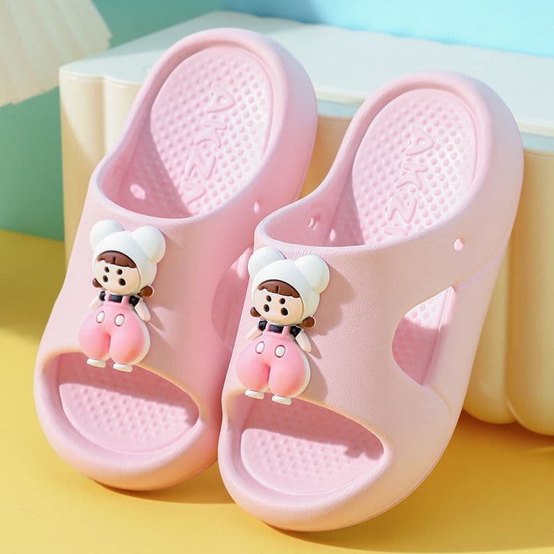Children's Airplane EVA Slippers, Summer Non-Slip Thick Sole Outdoor Indoor Boys' House Slippers