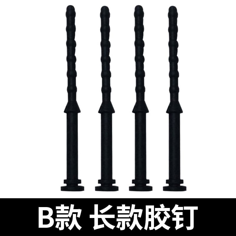 Computer Case Fan Rubber Mounting Pins, Vibration Dampening Screws, Shockproof Soft Rubber Long Nails Replace Screws