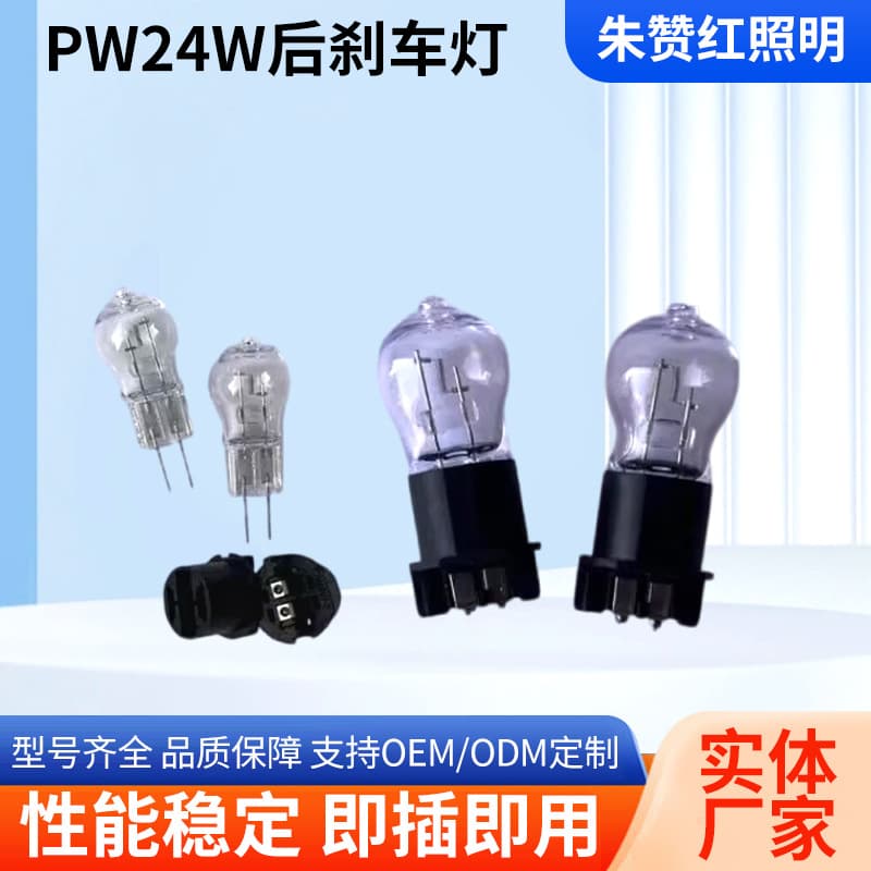 Pw24W Rear Brake Light Compatible with Tiguan L, Sagitar, New Octavia, Audi Turn Signal Bulbs, and BMW F10