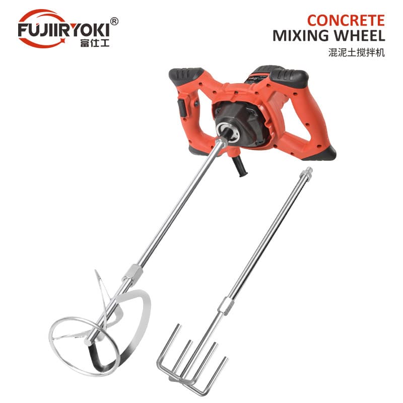 Factory direct industrial-grade stirrer, paint mixer, cement mixer, steering wheel six-speed adjustable mixer