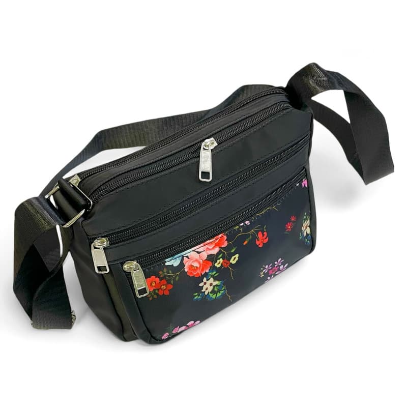 New women's shoulder bag night market Oxford cloth crossbody bag large middle-aged and elderly bag fashion floral cloth women's bag